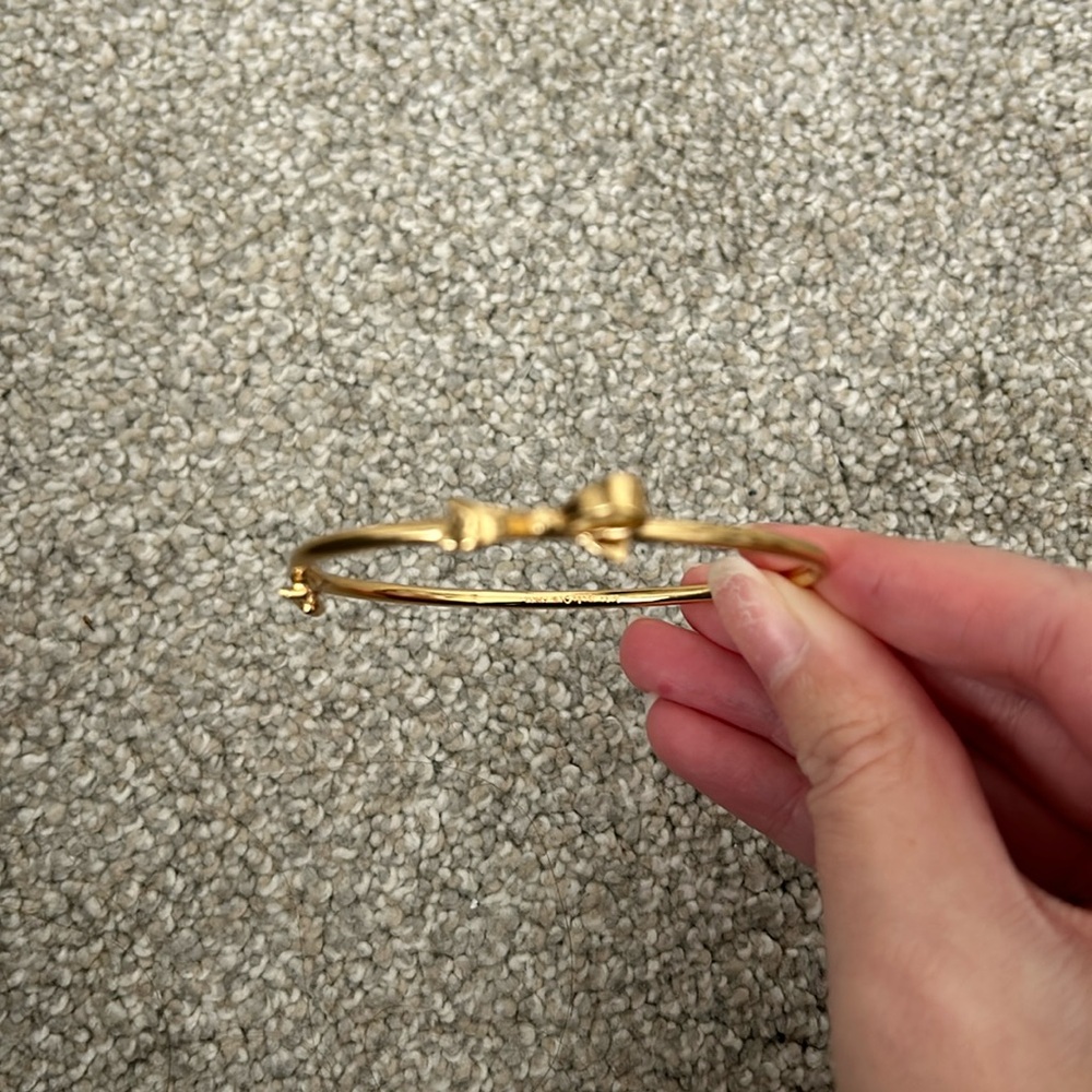 Kate spade bow bangle